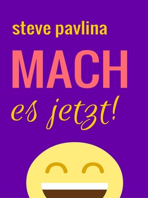 cover image of Mach es jetzt